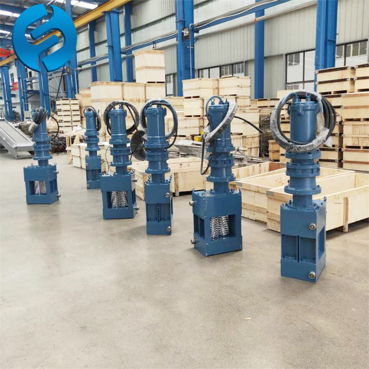 无鼓渠道式粉碎格栅WFS-200   粉碎格栅机   粉碎型格栅拦污机