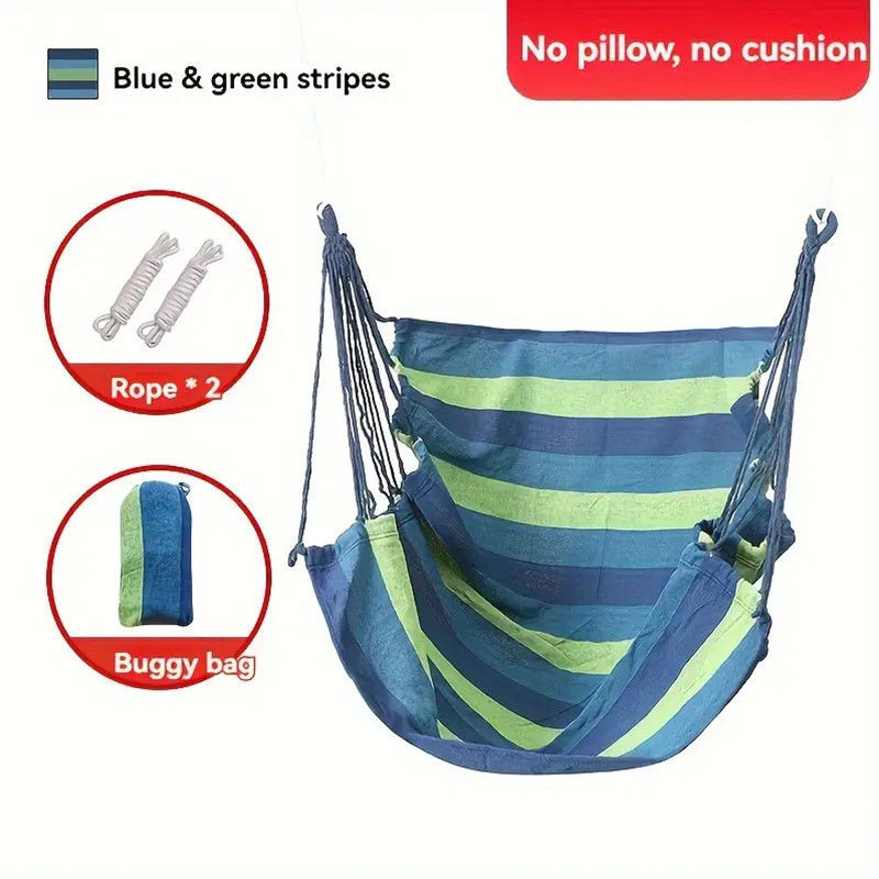 Silla colgante de dormitorio engrosada, dormitorio, hamaca para estudiantes universitarios, columpio, asiento alargado, taburete perezoso interior, mecedora