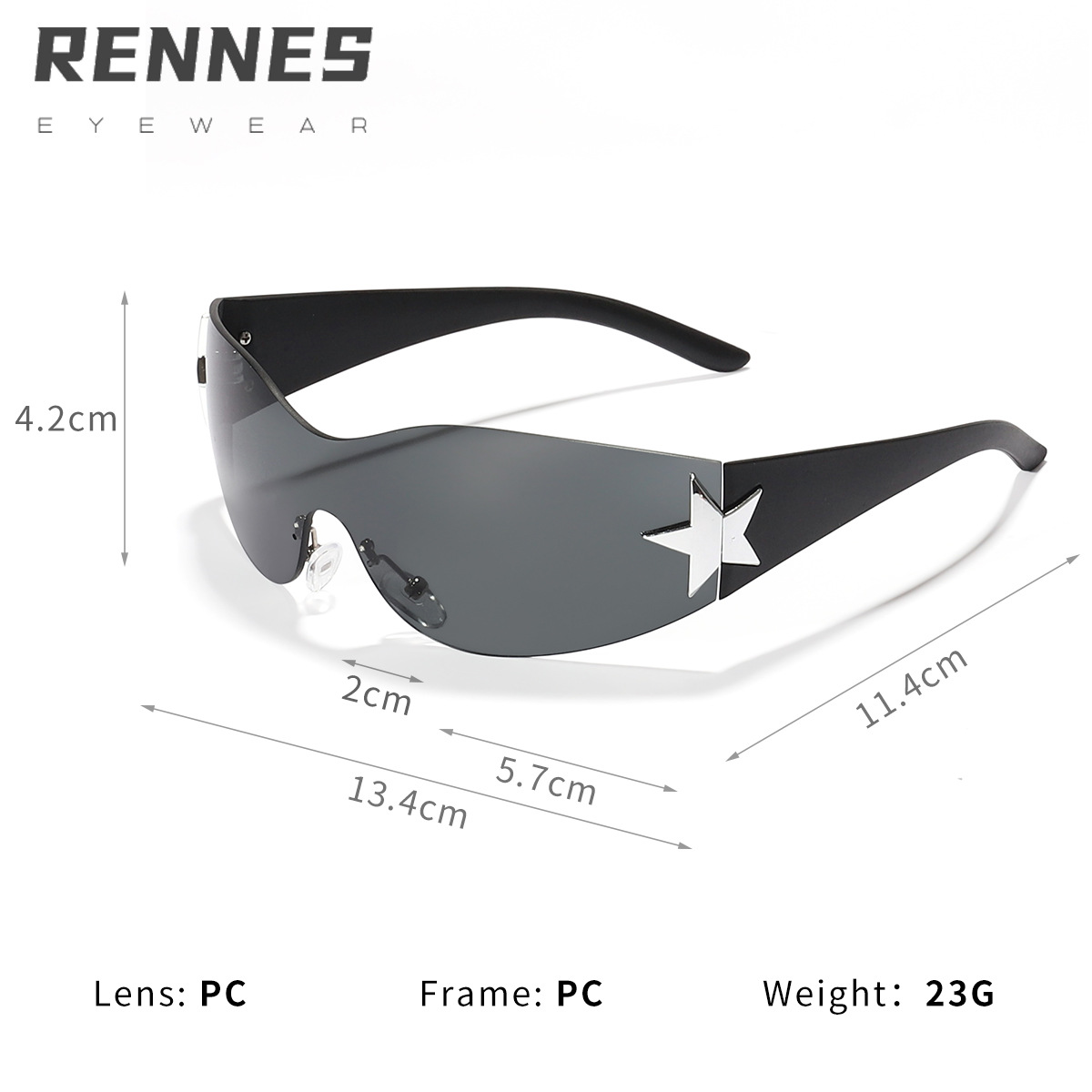 Gafas de Sol para niños y niñas moda calle tiro de una sola pieza gafas de Marco grande niños bebé gafas de sol a prueba de UV