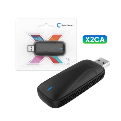 Cross-Border Carlinkit Baidu Carlife Wired to Wireless Carplay Box Car Adapter (Simsiz CarPlay və Android Auto) - x2ca-direct-plug-in-wired-baidu-carlife-upgrade-to-wireless-cpaa