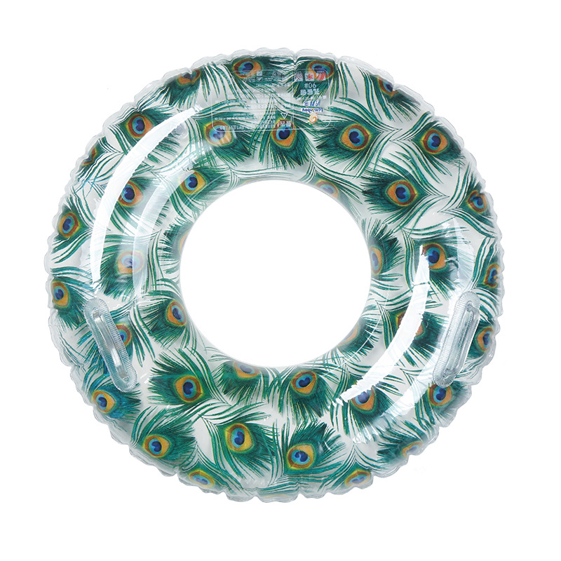 Anillo de natación infantil, anillo axilar inflado, bolsa de aire gruesa, anillo salvavidas de PVC anti-rollback, anillo de natación de color al por mayor