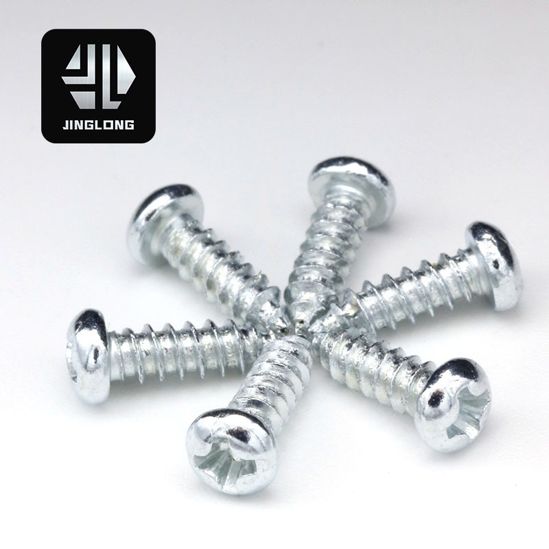 Pa Cross Screw Round Head Self-Tapping Screw Pan Head Self-Tapping Digital Small Self-Tapping Screw White Zinc Carbon Steel Cross Slot Pa Cross Screw Round Head Self-Tapping Screw Pan Head Self-Tapping Digital Small Self-Tapping Screw White Zinc Carbon Steel Cross Slot
