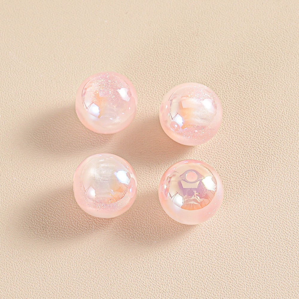 Ins20 ojos de gato gypsophila ultravioleta que cambia de color, brazaletes de bricolaje, cadena de teléfonos móviles, accesorios de joyería, cuentas sueltas