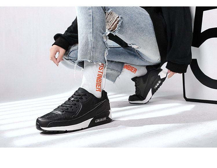 Giày sneaker thể thao đế dày cổ thấp buộc dây phối màu unisex — AD-0590 màu trắng, AD-0590 toàn màu đen, AD-0590 trắng xám vàng, AD-0590 đen trắng chi tiết 27