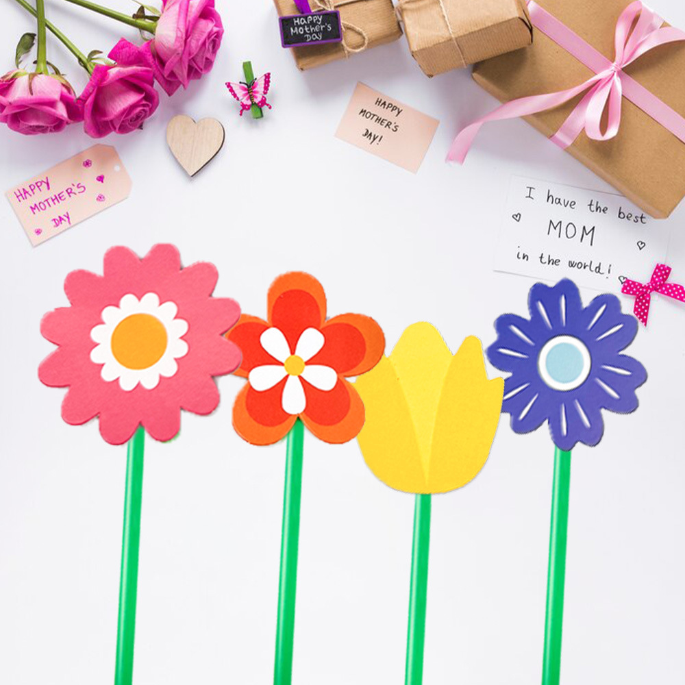 180g Weight bouquet Event & Party Supplies 1 Set Quantity Festival Occasion Paper Material Flower Pattern Sweet Style Sweet Flower Paper Festival Bouquet Party Supplies Party Accessories 1 Set 4