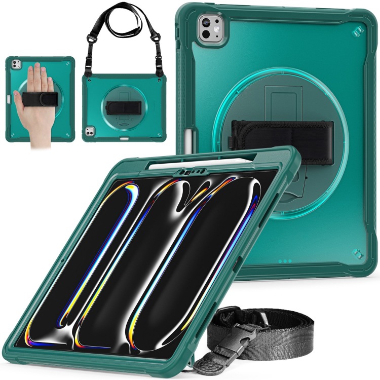 Popey A con cuello y correa de agarre de disco giratorio