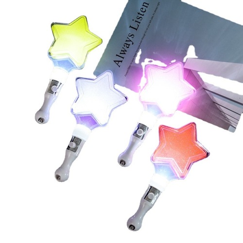 Colorful fluorescent sticks LED bar festival party cheering props LED glowing sticks concert fiber sticks wholesale