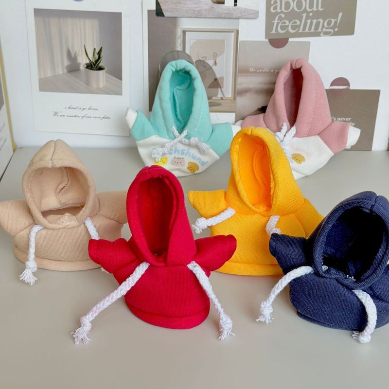 17cm Baby Clothes Wholesale Panda Pendant Clothes Wear Doll Doll Accessories Teddy Bear Small Clothes Plush Toys