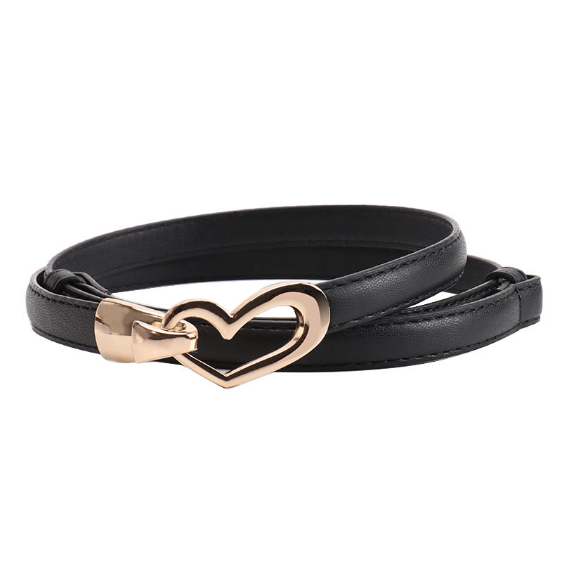 Decoratieve taille riem voor dames met hartvormige gesp_voghion.com
