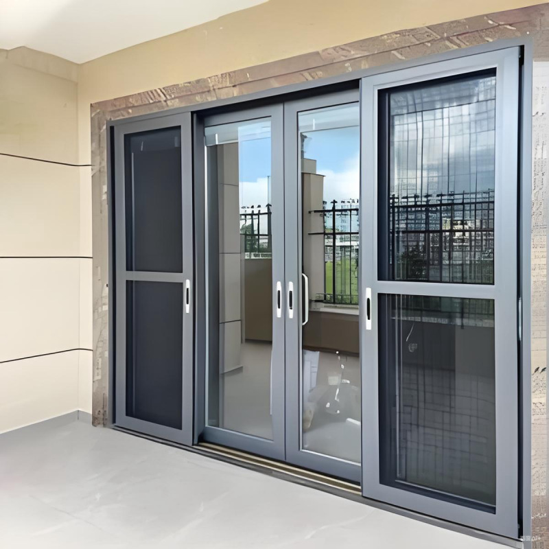 Custom-Made Panoramic 35×48 Sliding Doors for Milk Tea and Coffee Shops, Three-Link Sliding Doors and Windows for Kitchens and Bedrooms Custom-Made Panoramic 35×48 Sliding Doors for Milk Tea and Coffee Shops, Three-Link Sliding Doors and Windows for Kitchens and Bedrooms