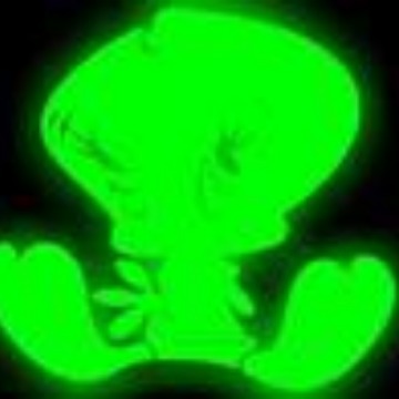 超细2000目黄绿夜光粉