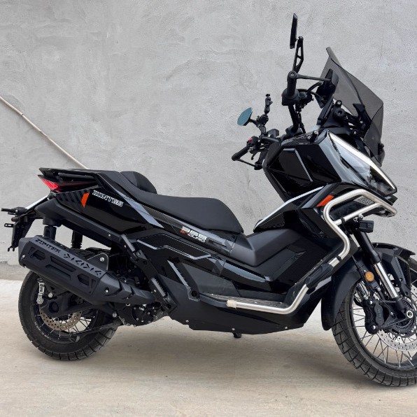Suitable for 26 Zontes 368g Modified Motorcycle Exhaust Pipe Protective Covers, Stainless Steel Anti-Scalding Heat Shield
