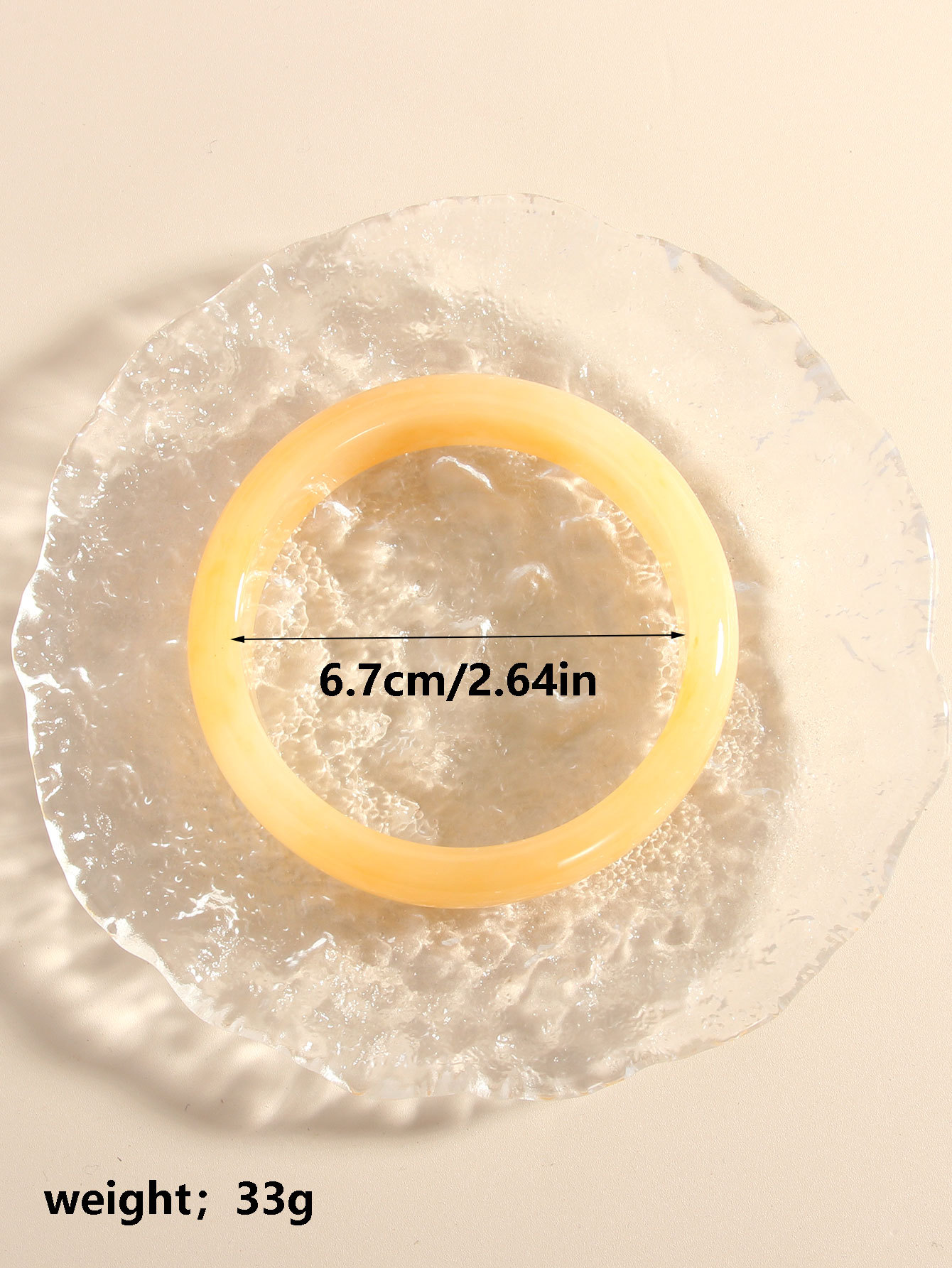 Vintage Style Classic Style Round Resin Bangles Wholesale display picture 8