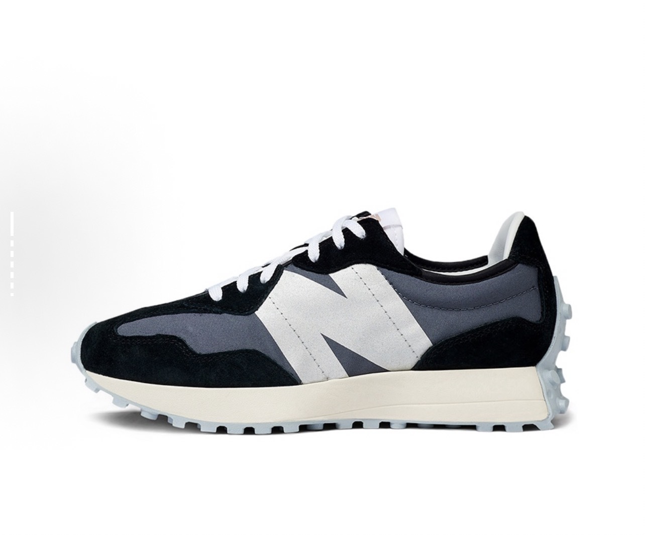 Putian Chunyuan nb327 Yuanzu gris negro samurai zapatos de hombre ligero de suela gruesa deportiva casual zapatos de mujer retro zapatos papá