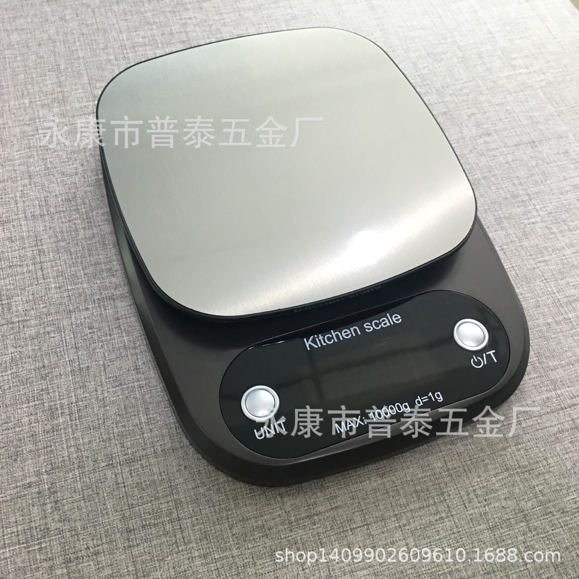 Spot venta caliente transfronteriza nueva báscula de cocina electrónica de 10KG acero inoxidable regalo electrónico cocina para el hogar gramo