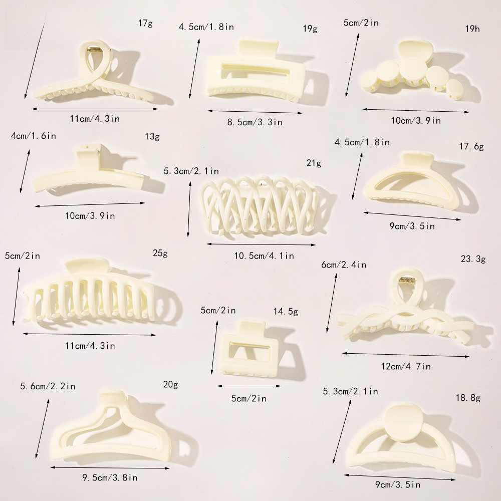 Qiyue határokon átnyúló színátmenetes hajtű matt fogócsat édes női cápacsat hajcsat hajkiegészítők nagykereskedelemben_voghion.com