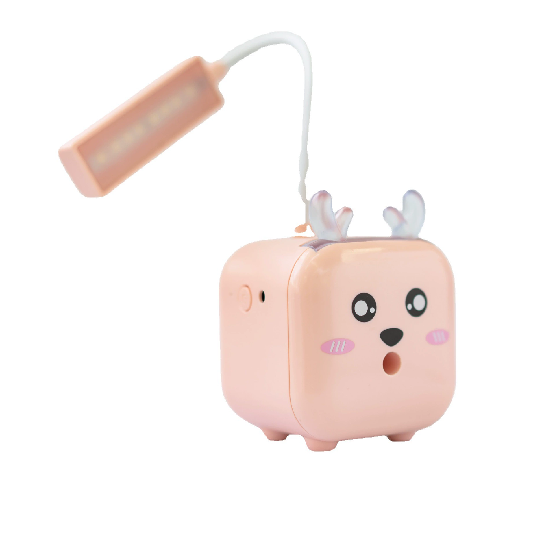 Creative table lamp charging, pens holder, sharpener for students, cute lights, Birthday gift