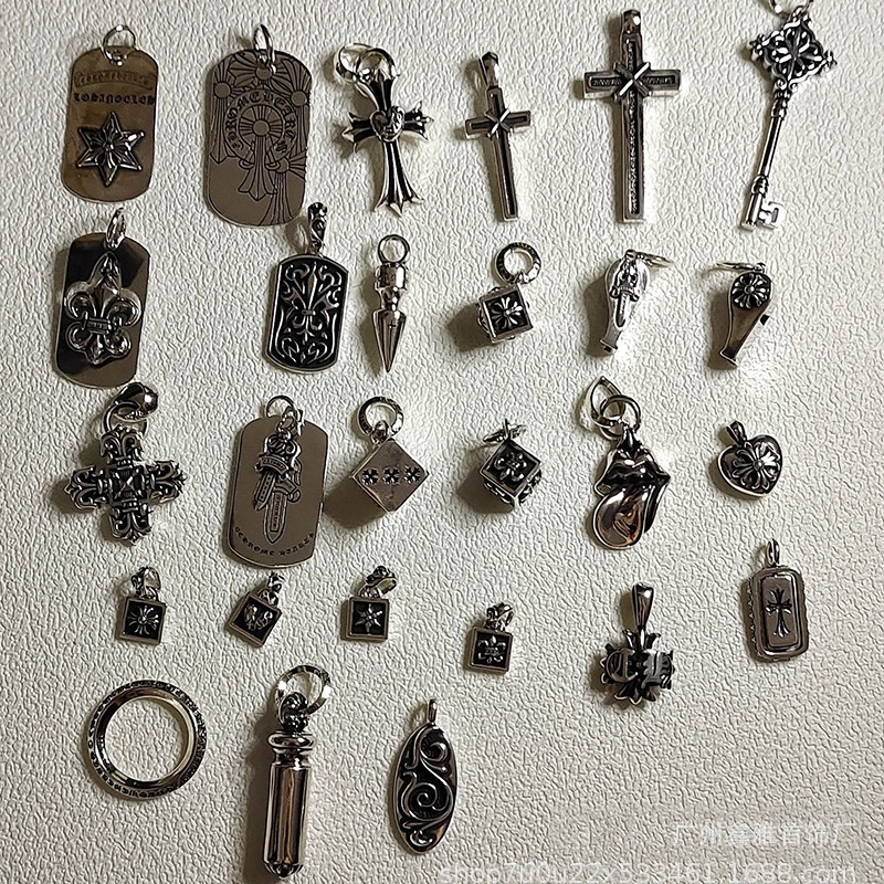 Chcrook vintage clásico colgante collar colección figura modelos unisex se puede combinar libremente con fábrica al por mayor