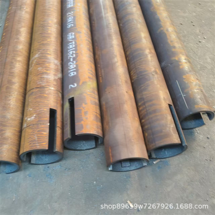 激光切割长孔圆孔根据图纸加工各种材质无缝钢管