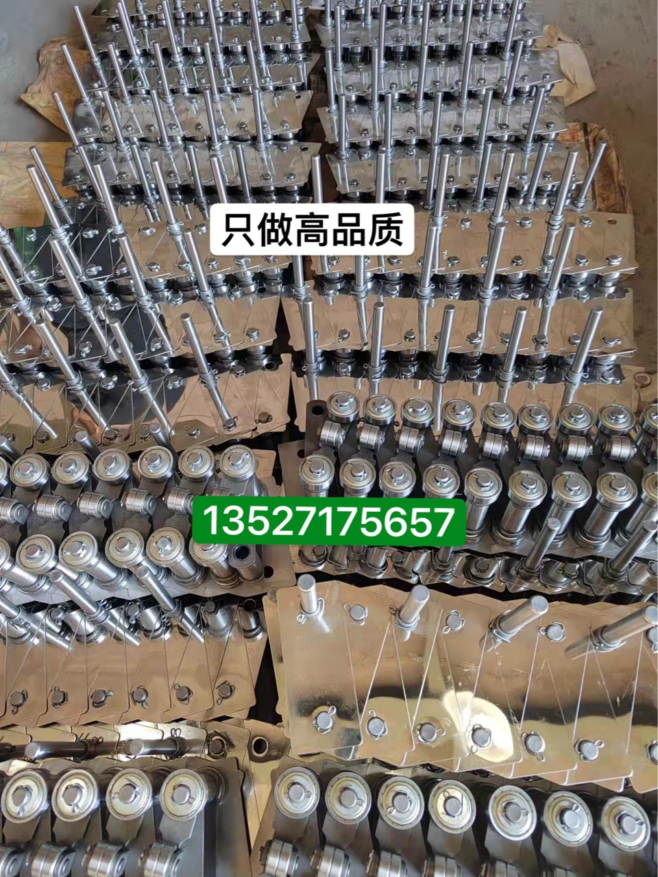 节距101.6加长轴涂装链条地轨线链条不锈钢盖板长寿链条涂装链