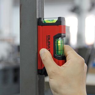 Lldura Dexun Mini Torpedo Level High-Precision Portable Aluminum Alloy Level with Magnet