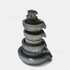 新商品の直接供給家庭用置物室内噴水流水プラスチック石臼工芸品部品の卸売り量は交渉可能です。