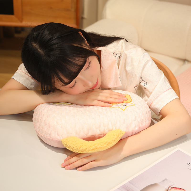 Almohada de Espuma Viscoelástica para Siesta de Espuma Viscoelástica, para Oficina y Dormitorio