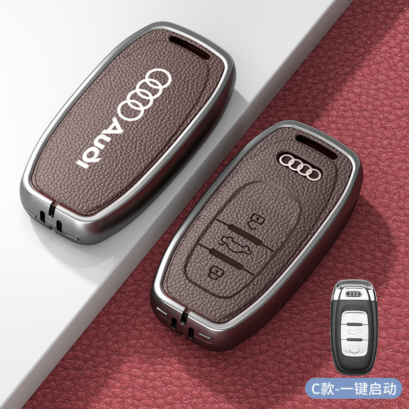 Type c smart mocha brown zinc alloy single shell