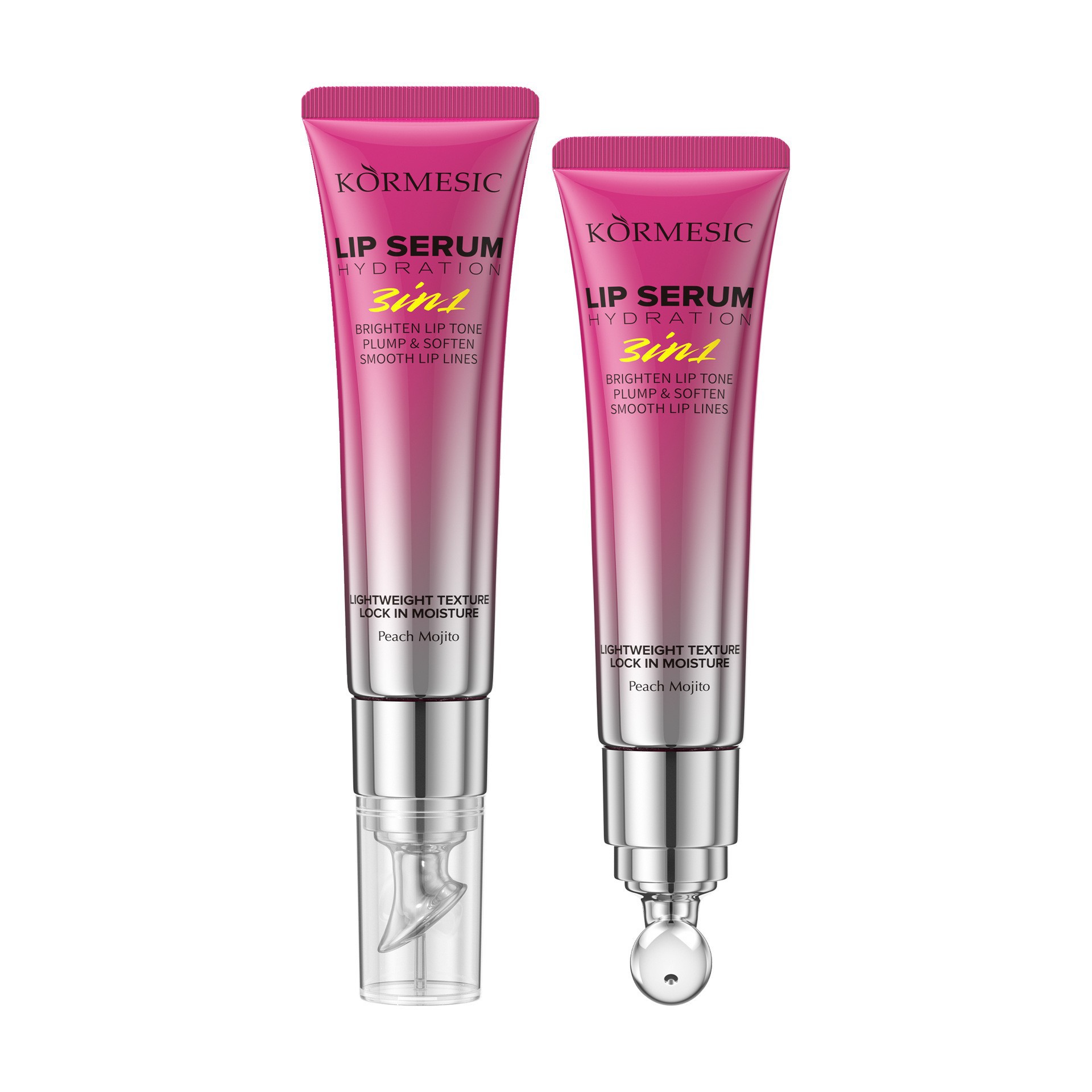 KORMESIC Inglés 3 - en - 1 Essencia labial Bálsamo labial hidratante hidratante comercio exterior al por mayor transfronterizo