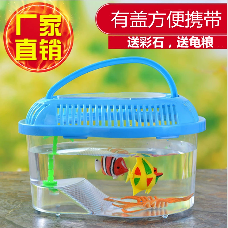 [Отправить портативный черепаха банка маленькая черепаха домашнее животное цвет черепаха Часы Домашнее животное Красочные оптом черепаха