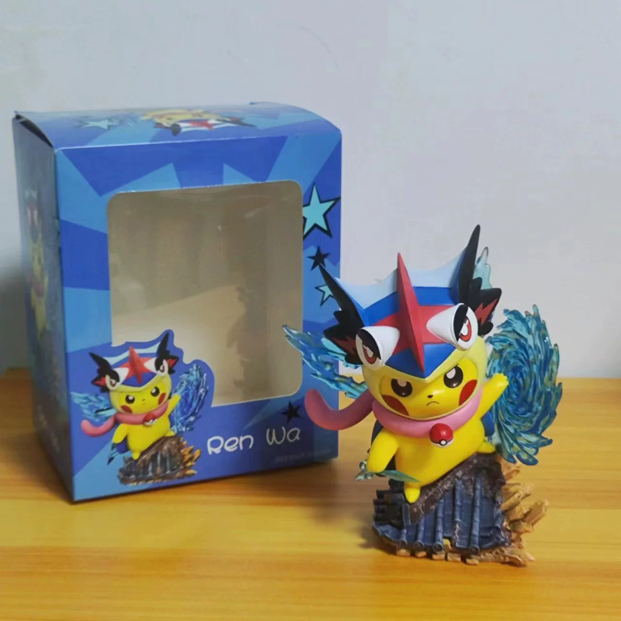Питомец эльф Пикачу преобразование серия COS Jia He Ninja Frog может утянуть Duck Duck вер. руки -модели оптом