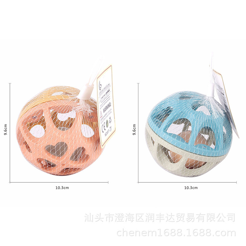 亲子互动婴幼儿可爱玩具球益智颜色认知叮当球宝宝儿童早教玩具|undefined