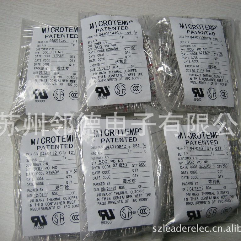 批发Emerson艾默生热熔断器G4A00216C温度保险丝G4A01216C