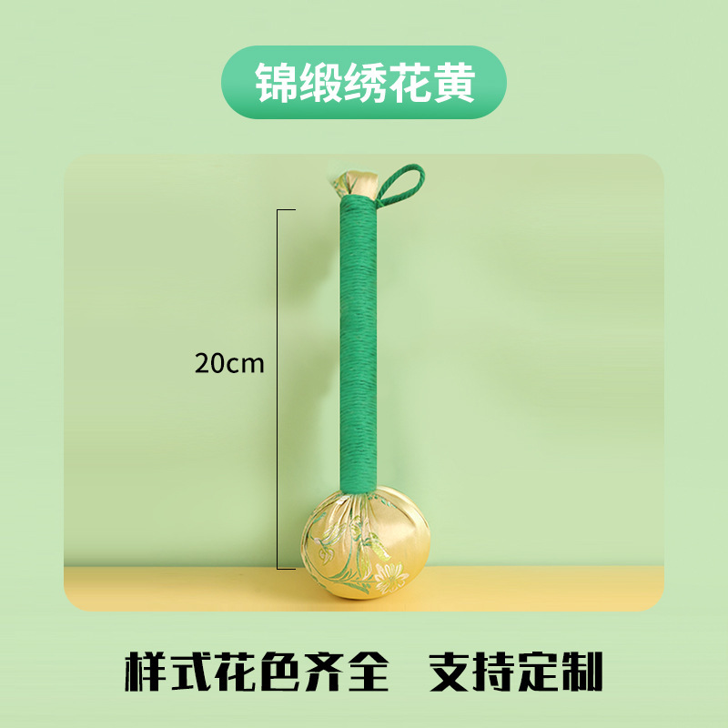 サテンよもぎハンマー、経絡浚渫、健康ハンマー、お土産DIYマッサージハンマー、スラップスティック、漢方健康ハンマー|undefined