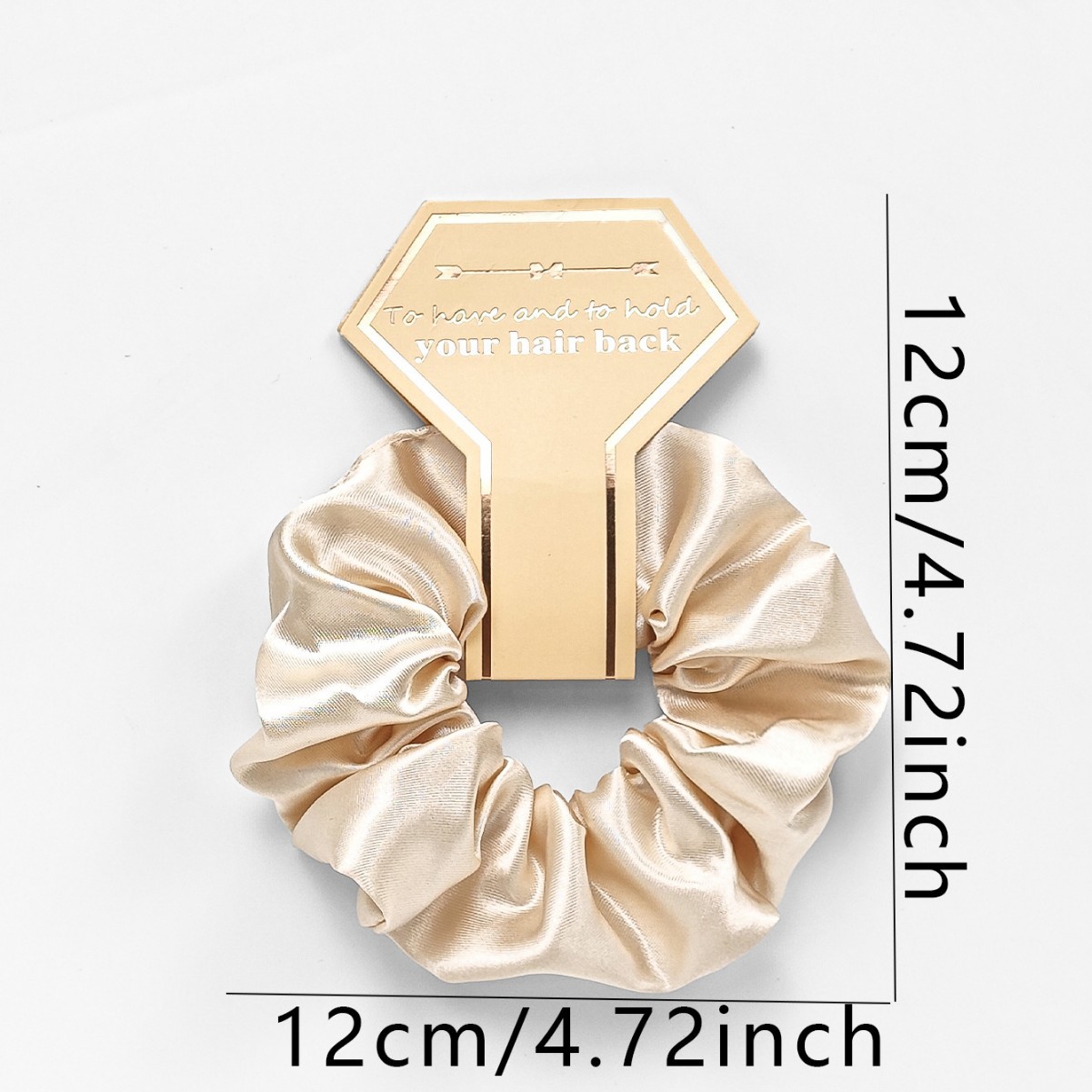 Plataforma de comercio electrónico transfronteriza venta caliente de brocas de pelo de lámina de oro, papel de boda, anillo de pelo de boda adecuado para la fiesta