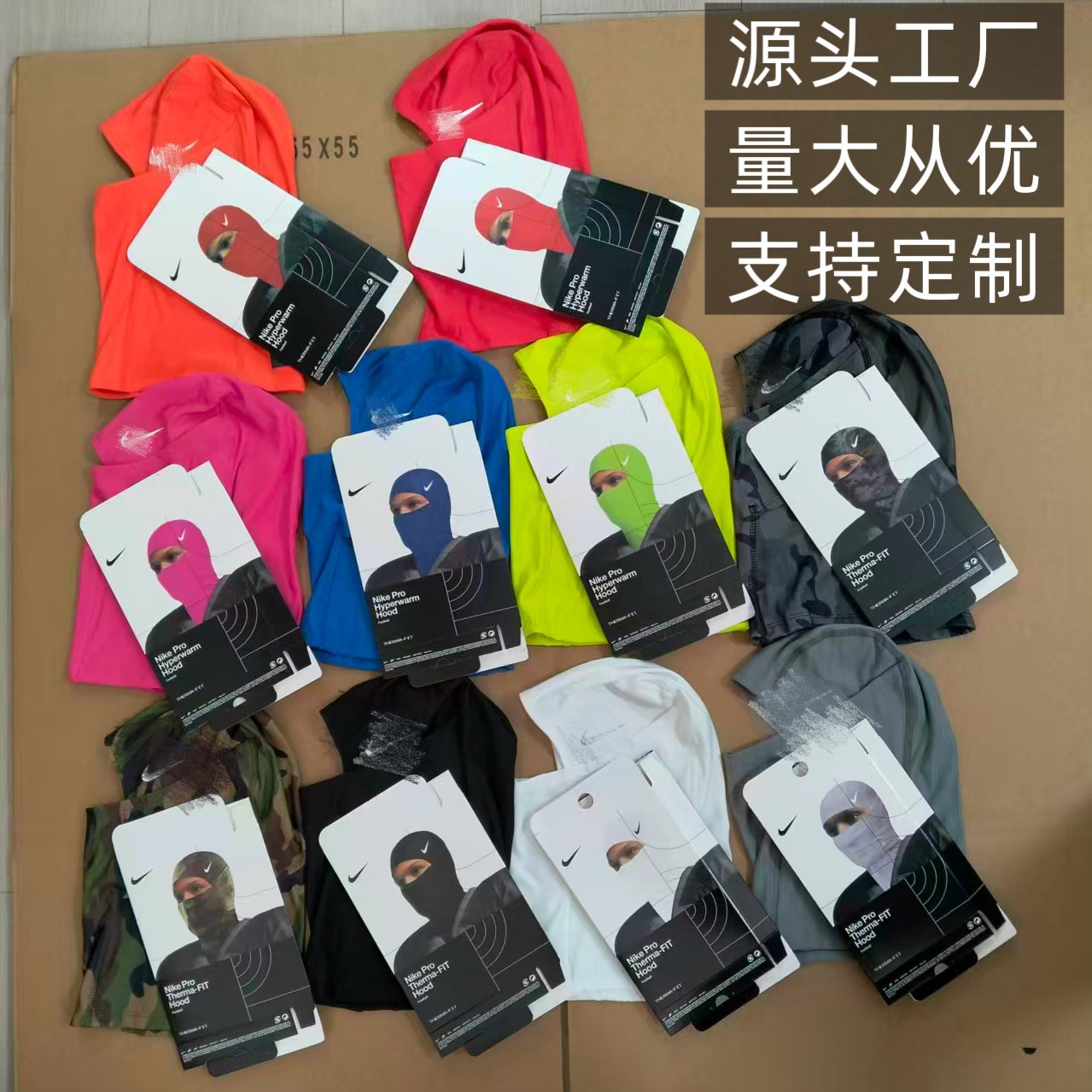 In-stock quick-dry thermal headgear for outdoor cycling and skiing, face mask for cold protection, neck warmer, sports balaclava