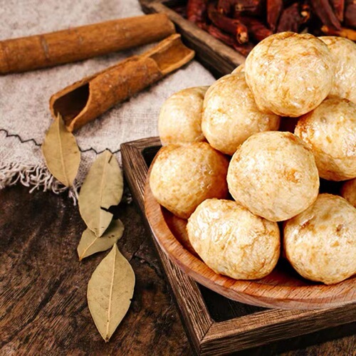 Jinyu abalone juice balls 90g bag ready-to-eat fish balls fish eggs office casual snacks snacks with wine and meals