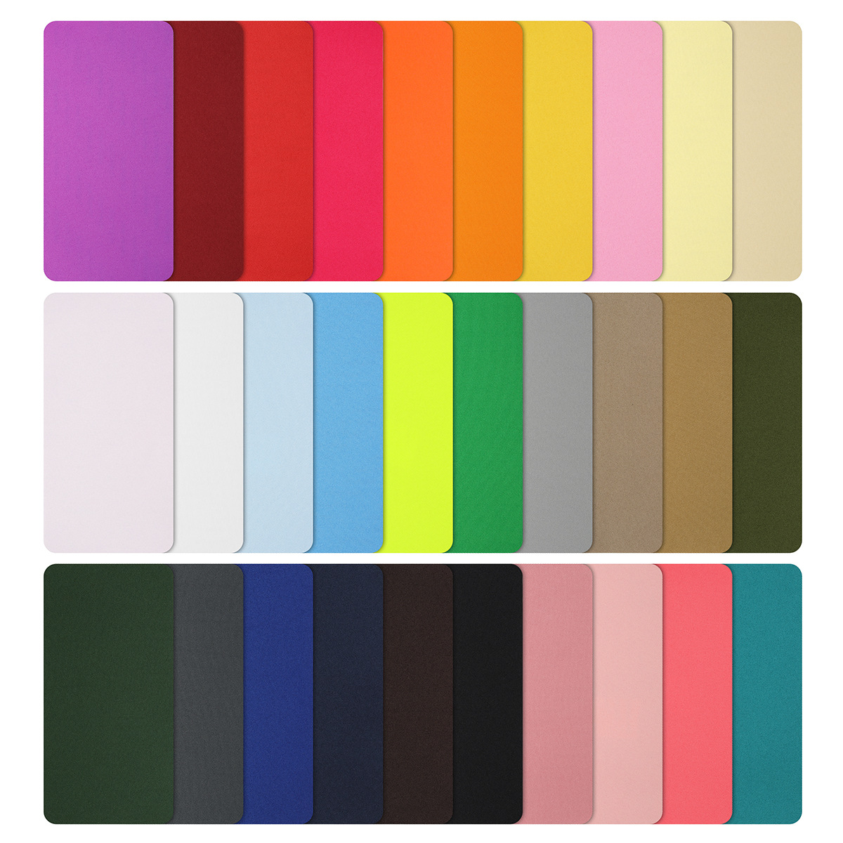 彩色长方形随意裁剪仿牛仔布补丁自粘补丁贴膝盖肘部装饰修补布贴