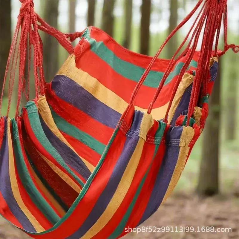 Красно-синий полосатый подвесной стул, подвесное кресло для общежития, ленивое кресло-качалка, интернет-хит, шезлонг, качели, детское подвесное кресло.