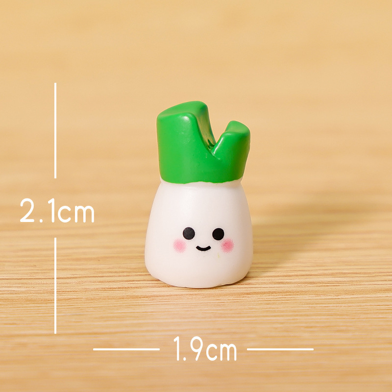 微景观创意蘑菇摆件可爱表情水果家居桌面树脂diy工艺装饰小摆件|undefined