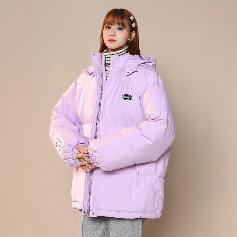Capa de algodón de pluma para mujeres invierno 2025, nuevo estilo de invierno image 2