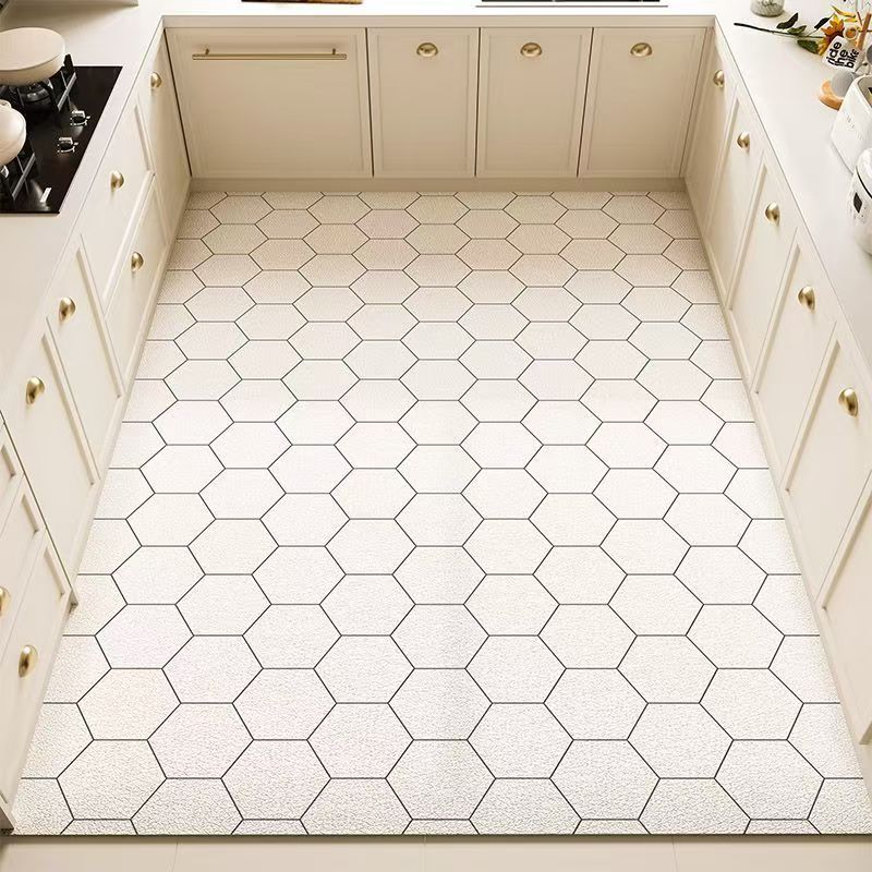 Alfombrilla especial para cocina, impermeable y a prueba de aceite, pvc, tapete de cuero para el hogar, tapete antideslizante y antisucio para el vestíbulo