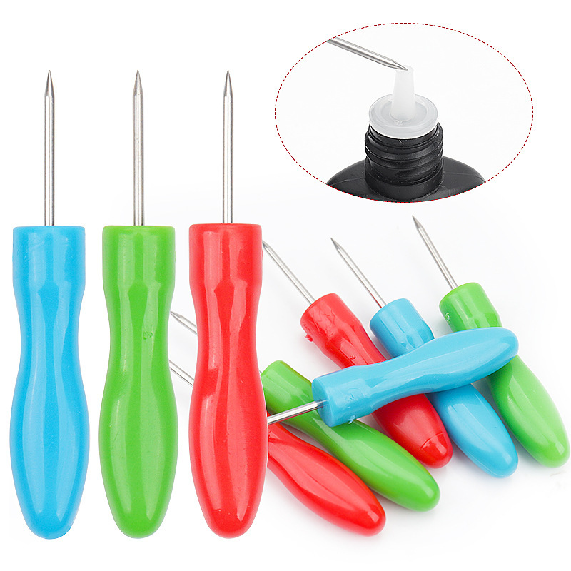 Wholesale DIY mini small awl eyelash glue anti-blocking needle straight head fader false eyelash glue auxiliary tool Wholesale DIY mini small awl eyelash glue anti-blocking needle straight head fader false eyelash glue auxiliary tool