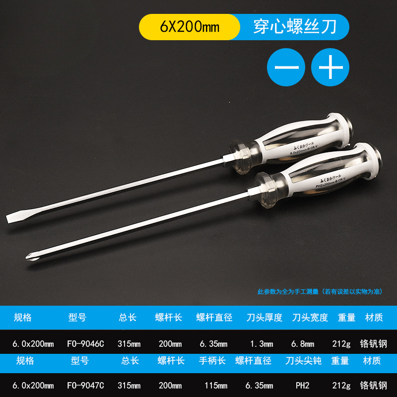 Destornillador Fukuoka de doble propósito El destornillador perforador puede golpear el destornillador multifunción