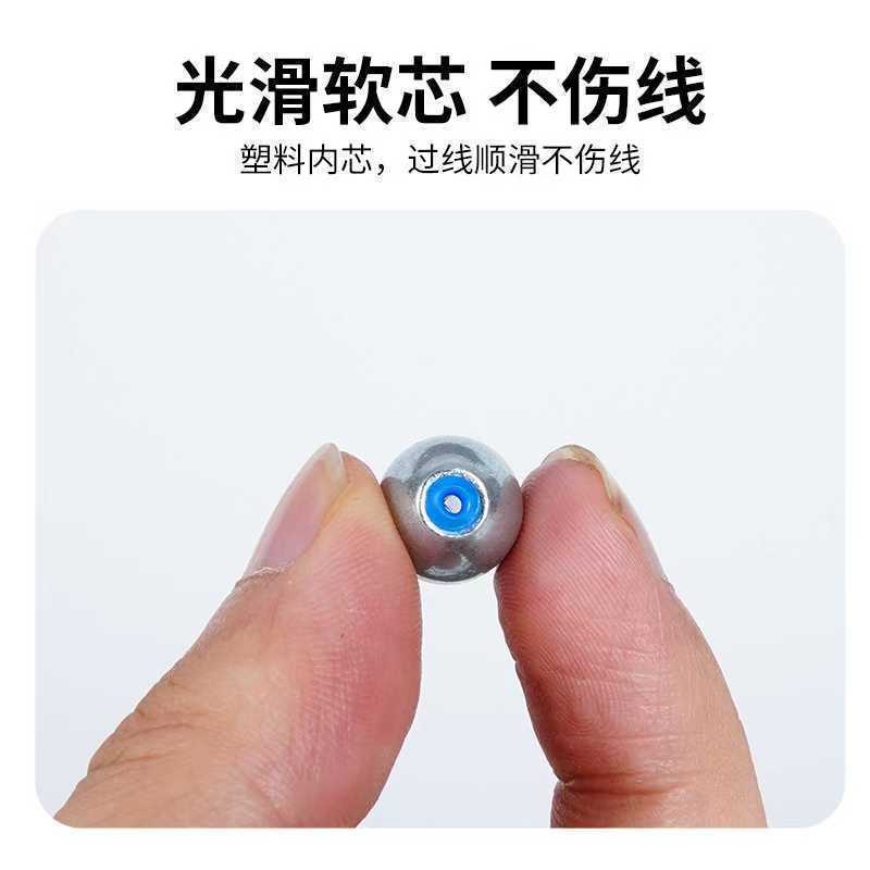 贯军带塑心电镀镜面钓鱼中空橄榄坠合金碳钢空心橄榄铅坠凹橄榄形|undefined