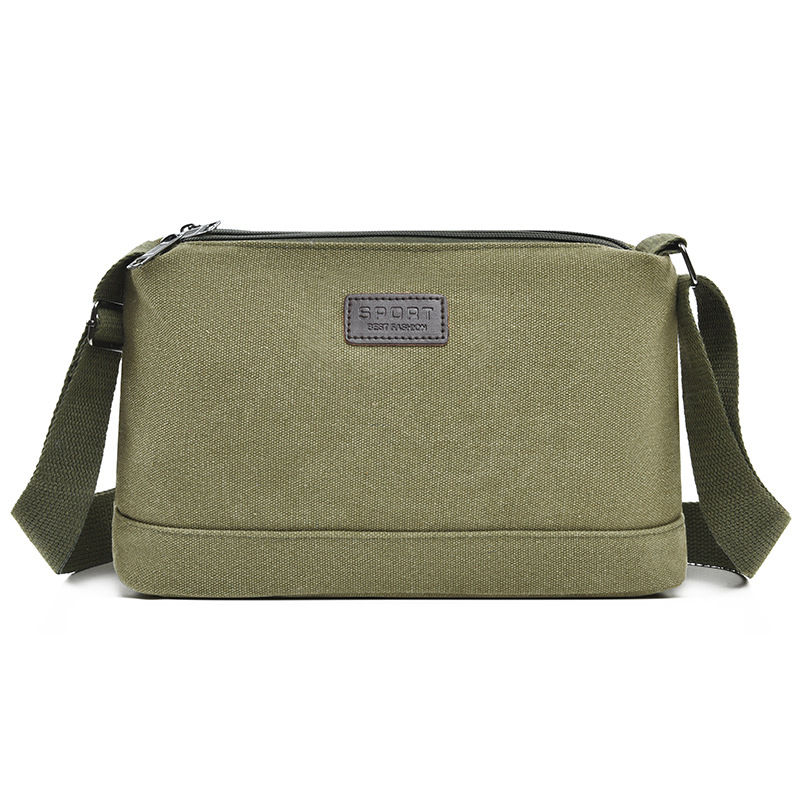 Transfronterizo nuevo tipo de bolso de lona para hombres, bolso de hombro urbano simple y casual, gran capacidad, bolso de moda ligero