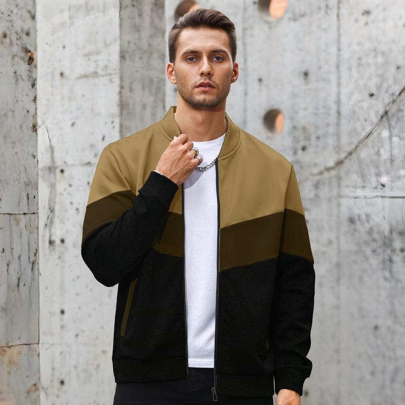 Jackets Coats Father's Day Men's Lightweight Jacket Casual Bomber Jacket