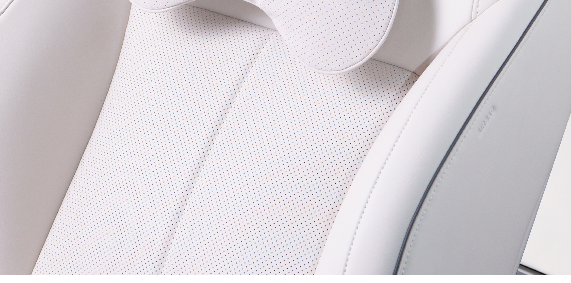 Car Headrest Cloud Cotton Neck Pillow Simple Business Style Adjustable Height Headrest Unisex Dual-Core Headrest