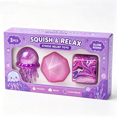 Amazon's Popular Squishy Toy Set: Jellyfish Squishy Toy with Slow Rebound for Stress Relief and Stress Reduction Amazon's Popular Squishy Toy Set: Jellyfish Squishy Toy with Slow Rebound for Stress Relief and Stress Reduction