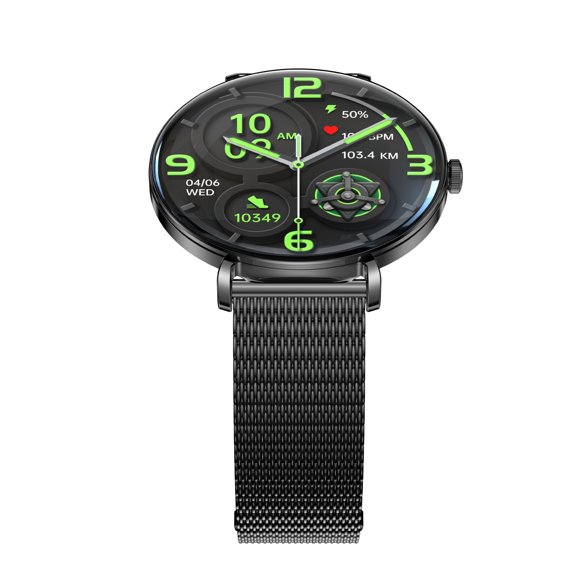 Ronda completa táctil ZL02d inteligente reloj deportivo ritmo cardíaco presión arterial monitoreo del sueño grabación paso control remoto foto